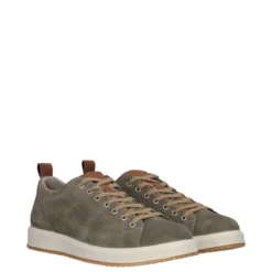Sneakers Uomo Verdi in Pelle