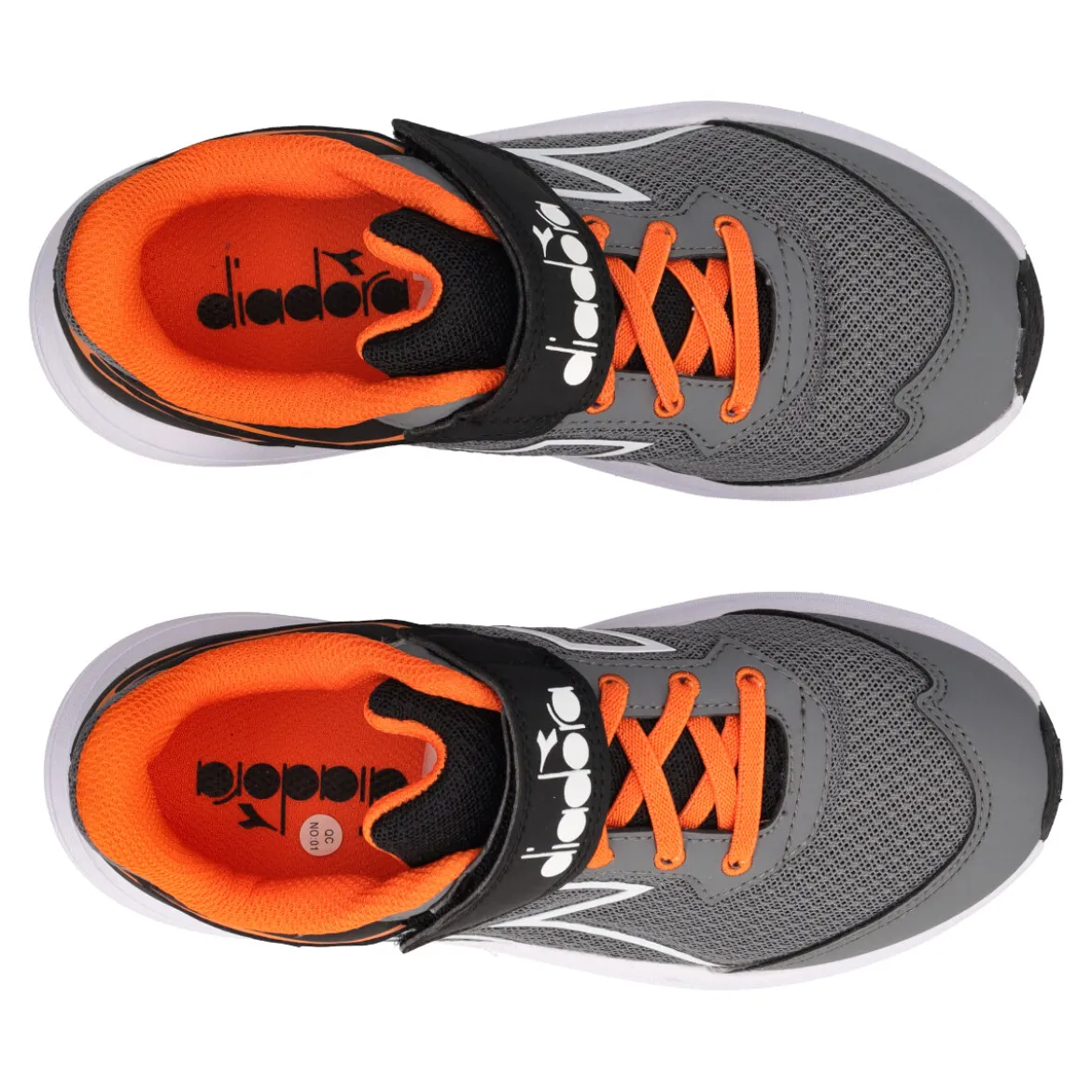 SNIPE 3 JR Sneakers Bambino Grigie e Arancioni