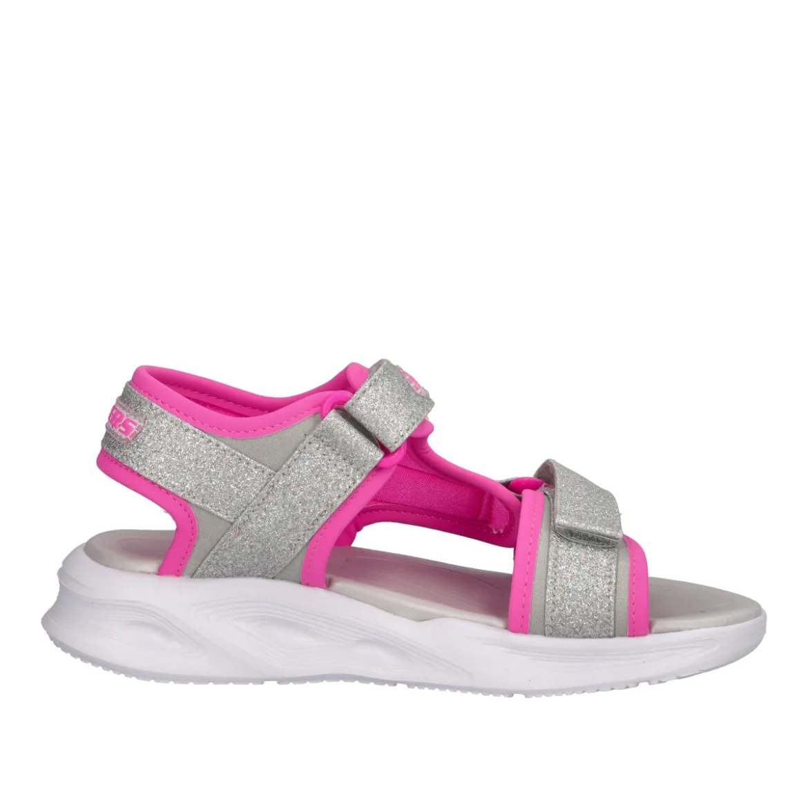 SOLA GLOW SANDAL Sandali Bambina Argento e Fucsia