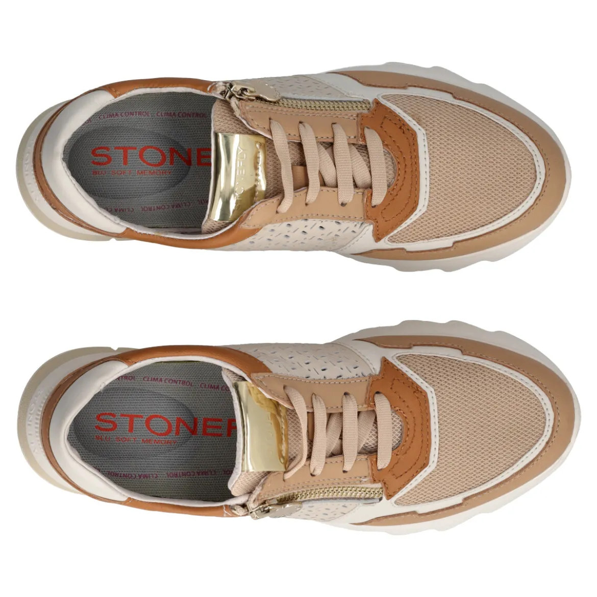 SPOCK 40 Stringata Donna Beige
