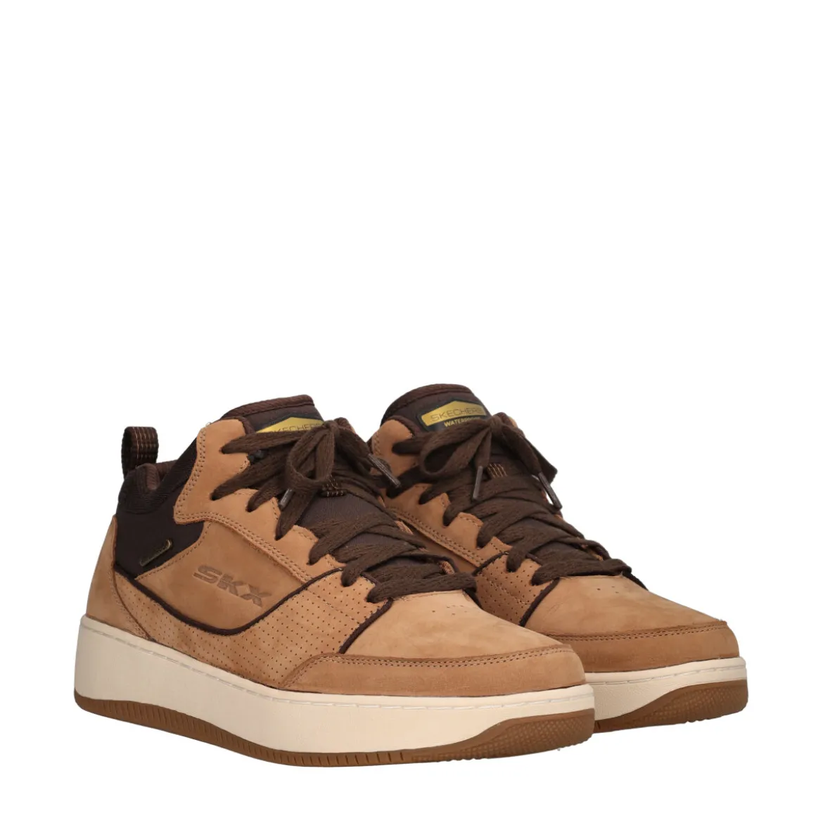 SPORT COURT 2.0 Sneakers Uomo Marroni Alte