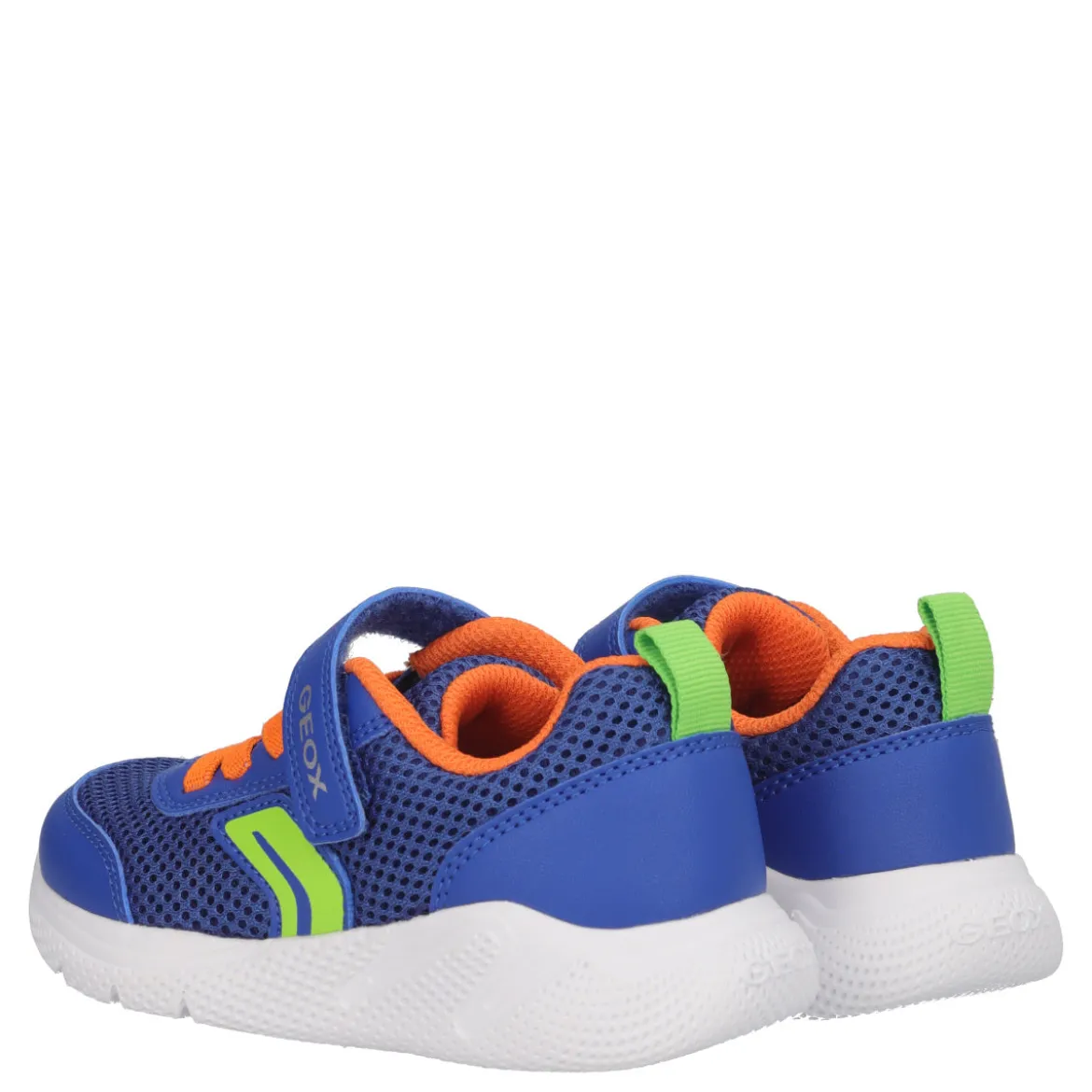 SPRINTYE Sneakers Bambino Blu e Arancio