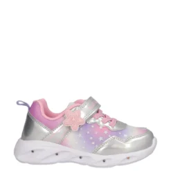 STELLA Sneakers Bambina Argento con Luci
