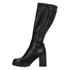 Stivale Donna Nero Tacco largo