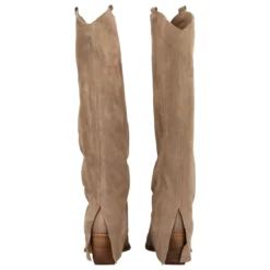 Stivale Texano Donna Taupe