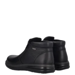 Stivaletti Comfort Uomo Neri in Pelle