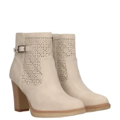Stivaletti Donna Beige