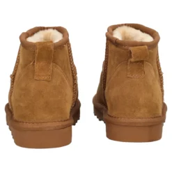 Stivaletti Donna Beige in Pelle