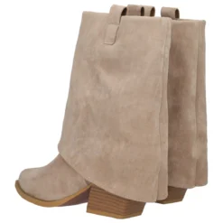 Stivaletti Donna Beige Texani