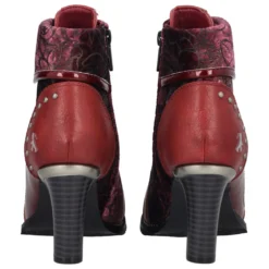 Stivaletti Donna Bordeaux