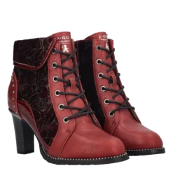 Stivaletti Donna Bordeaux