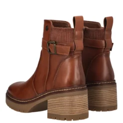 Stivaletti Donna Camel