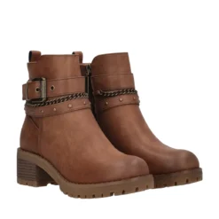 Stivaletti Donna Camel