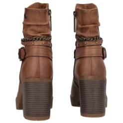 Stivaletti Donna Camel
