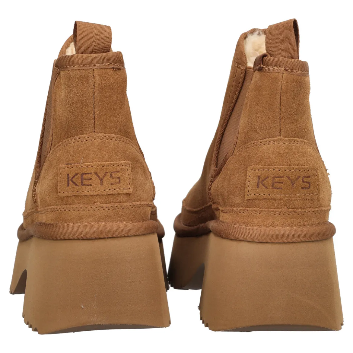 Stivaletti Donna Camel