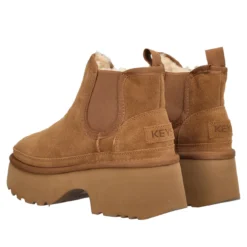 Stivaletti Donna Camel