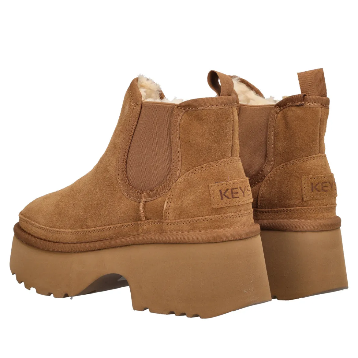 Stivaletti Donna Camel