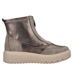 Stivaletti Donna Grigi Metallizzati