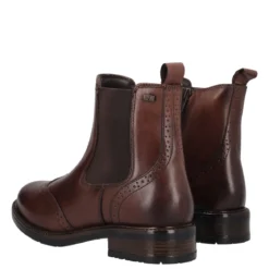 Stivaletti Donna Marroni in Pelle
