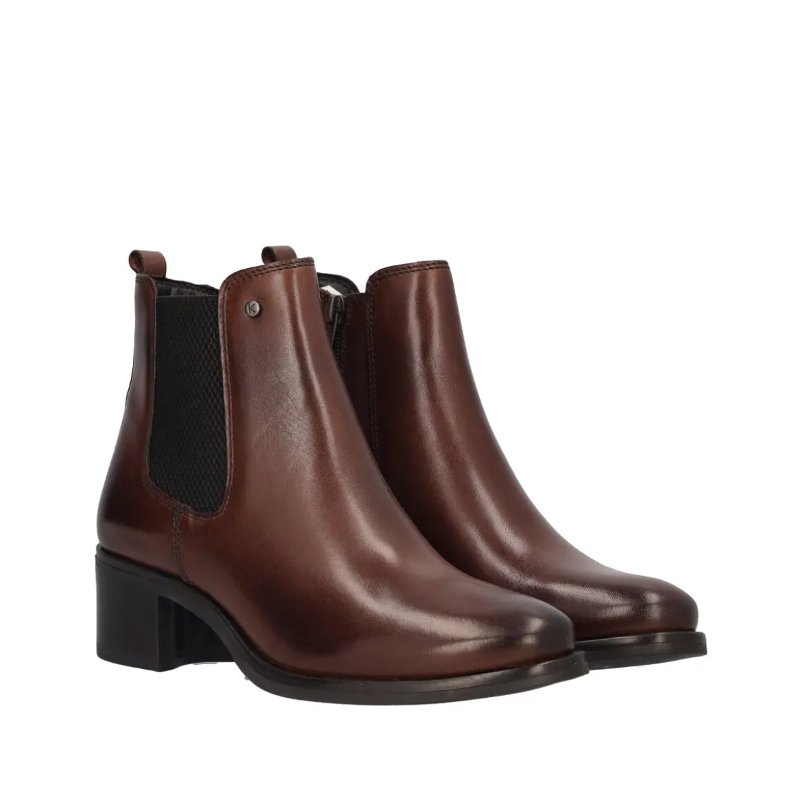 Stivaletti Donna Marroni in Pelle