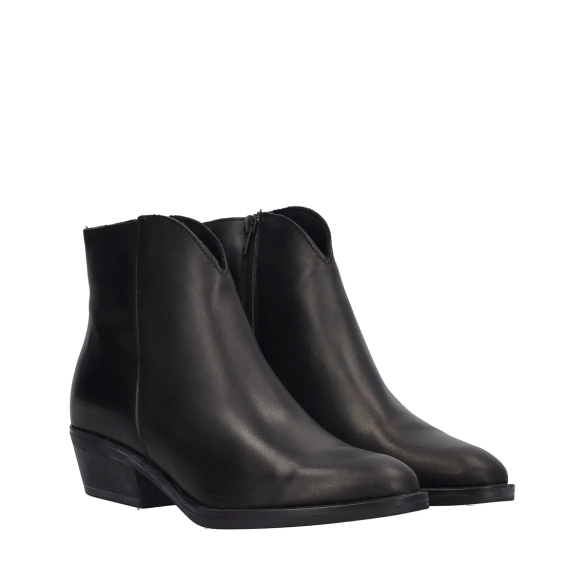 Stivaletti Donna Neri in Pelle