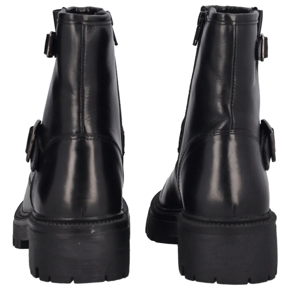 Stivaletti Donna Neri in Pelle