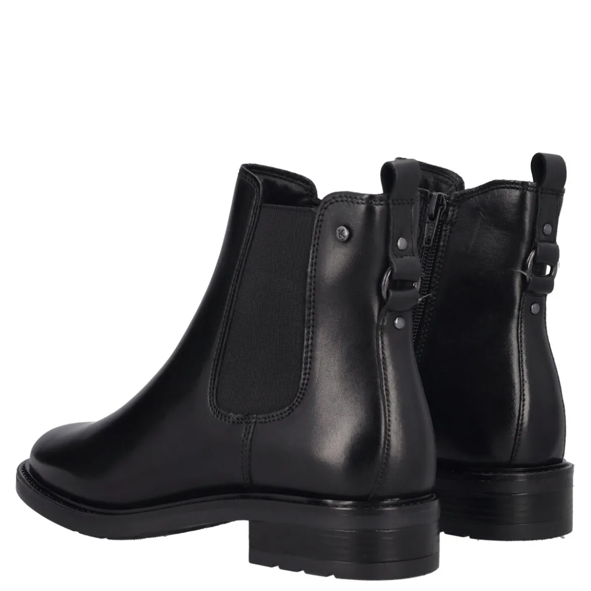 Stivaletti Donna Neri in Pelle