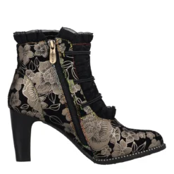 Stivaletti Donna Neri in Pelle