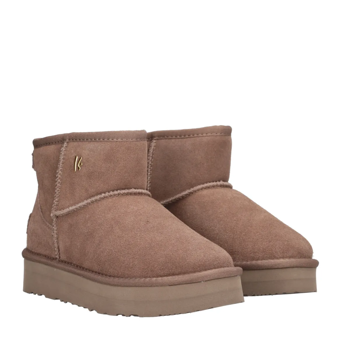 Stivaletti Donna Taupe