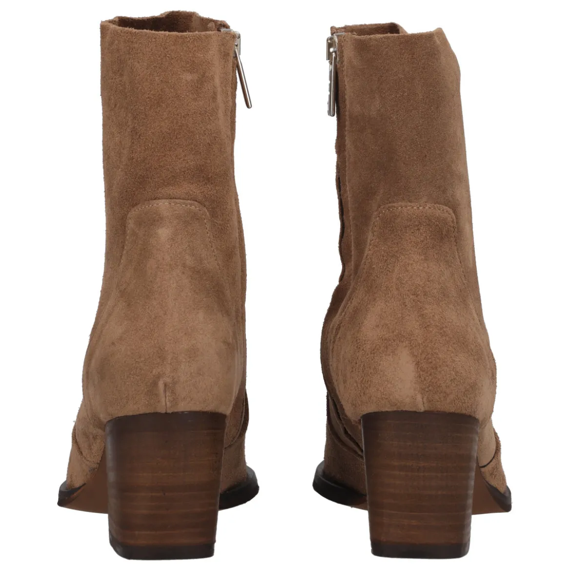Stivaletti Donna Taupe in Pelle