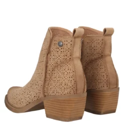 Stivaletti Donna Texani Beige