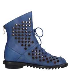 Stivalettii Donna Blu