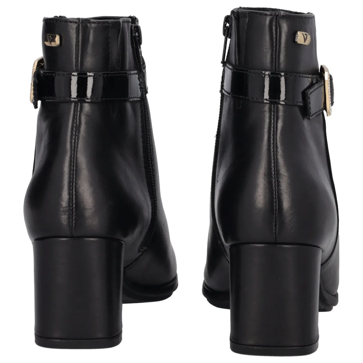 Stivaletti pelle tacco 6 cm