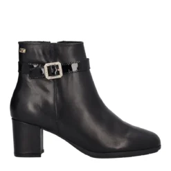 Stivaletti pelle tacco 6 cm