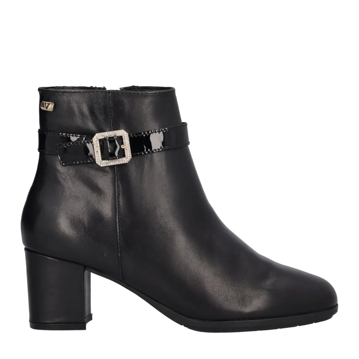 Stivaletti pelle tacco 6 cm