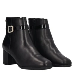 Stivaletti pelle tacco 6 cm