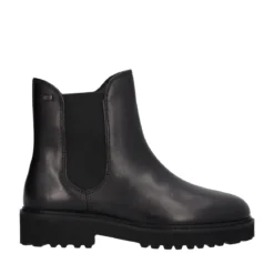 Stivaletto in pelle basso