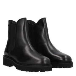 Stivaletto in pelle basso