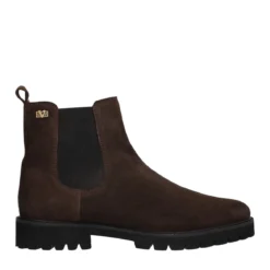 Stivaletto pelle scamosciata