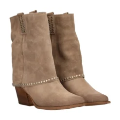 Stivaletto Texano Taupe