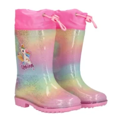 Stivali go & pvc BAMBINI Stivaletti da Pioggia Bambina Rosa