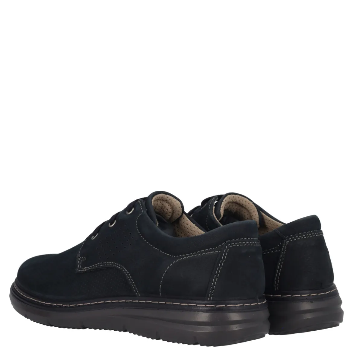Stringate Comfort Uomo Blu