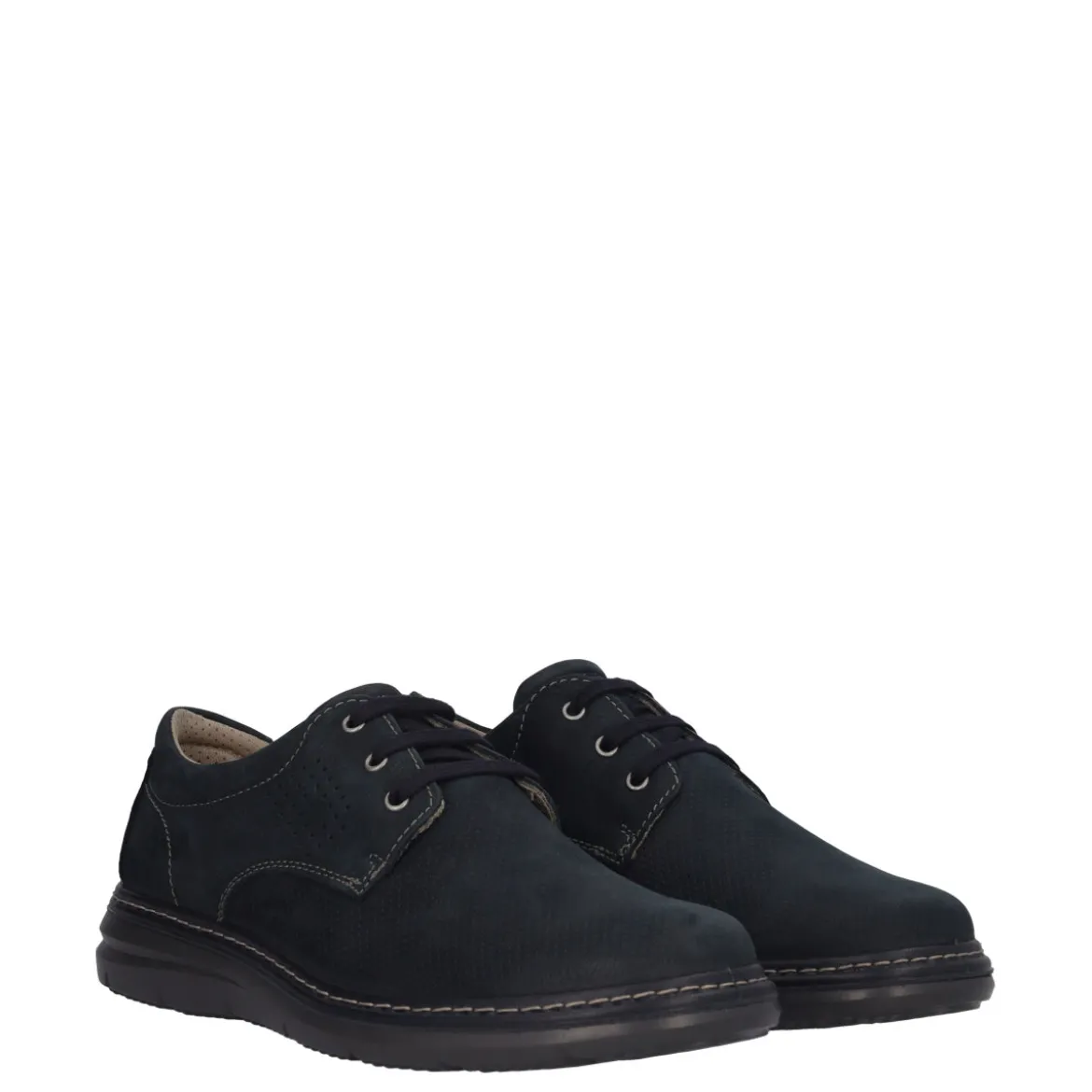 Stringate Comfort Uomo Blu