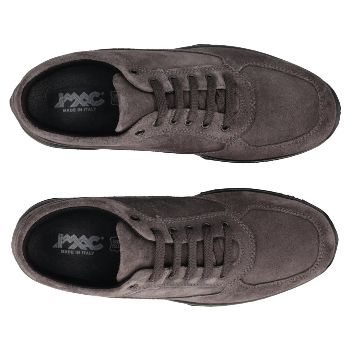 Stringate Comfort Uomo Grigie