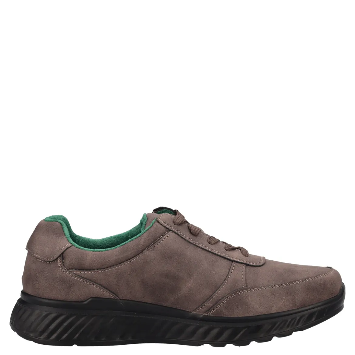 Stringate Comfort Uomo Taupe