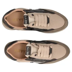 Stringate Donna Beige