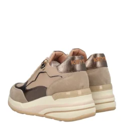 Stringate Donna Beige