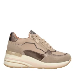 Stringate Donna Beige