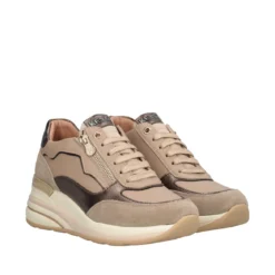 Stringate Donna Beige