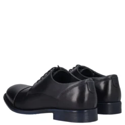 Stringate Eleganti Uomo Blu in Pelle